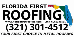 Florida First Roofing Logo - Premium Roofing Services Central Florida